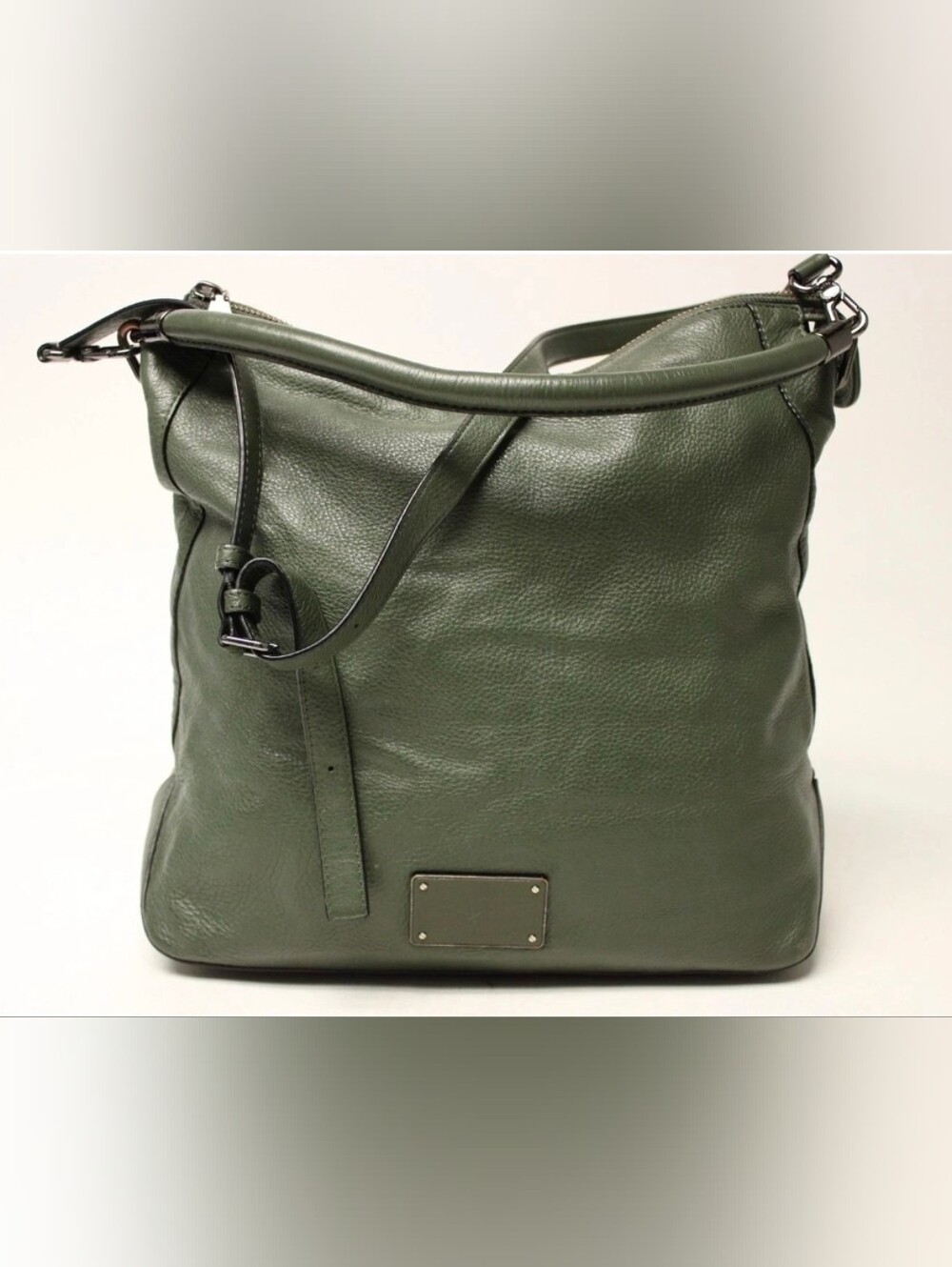Marc by Marc Jacobs Green Leather Shoulder Bag - Picture 2 of 16